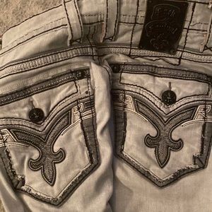 Used Rock Revivals jeans mens size 29 Cadis straight